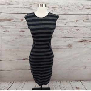 Cache striped dress